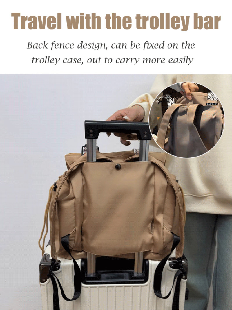 Backpack Diaper Bag - กระเป๋าเป้สะพายหลังอเนกประสงค์สำหรับผู้หญิง กระเป๋าเดินทาง กระเป๋าใส่ผ้าอ้อม ความจุขนาดใหญ่ กระเป๋าสะพายไหล่สำหรับให้นมบุตร กระเป๋าสะพายข้างสำหรับคุณแม่