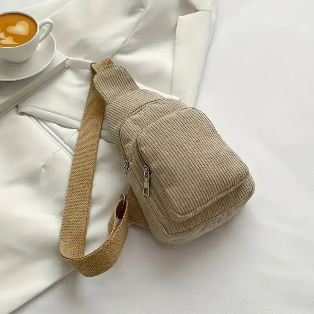 Vintage Corduroyกระเป๋าCrossbo - Mini Backpack Purse บทวิจารณ์และราคา
