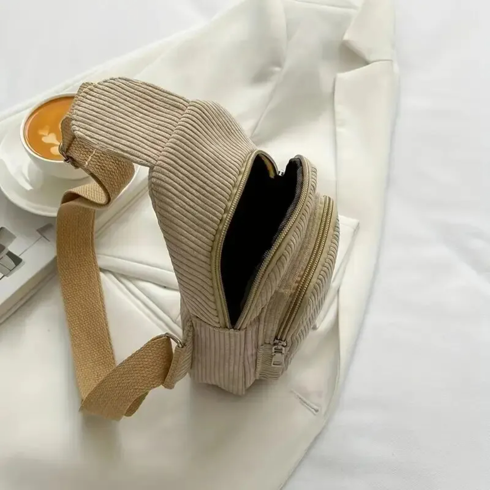 Vintage Corduroyกระเป๋าCrossbo - Mini Backpack Purse บทวิจารณ์และราคา