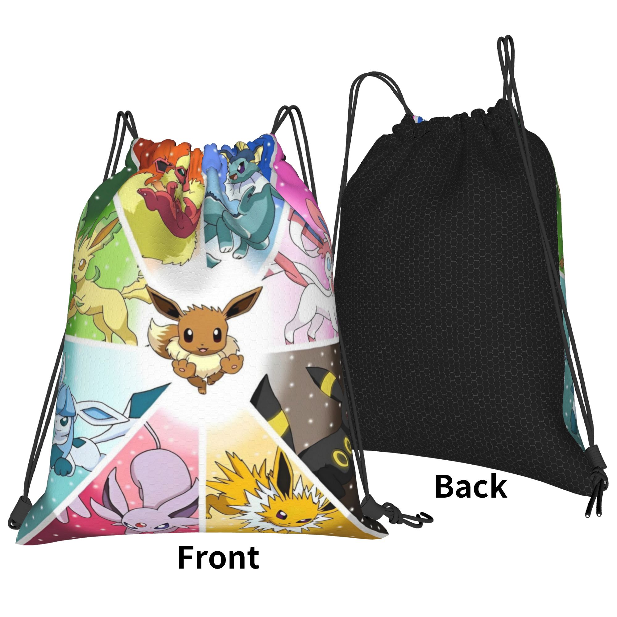 กระเป๋าเป้สะพายหลังลายโปเกมอน  - Drawstring Gym Bag บทวิจารณ์และราคา